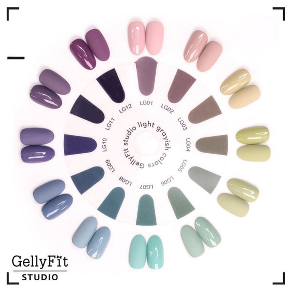 Gellyfit Studio Collection- Light Grayish
